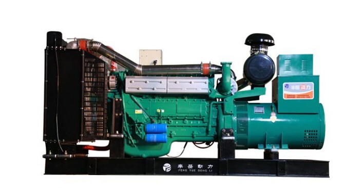 北戴河上柴500kw大型柴油发电机组